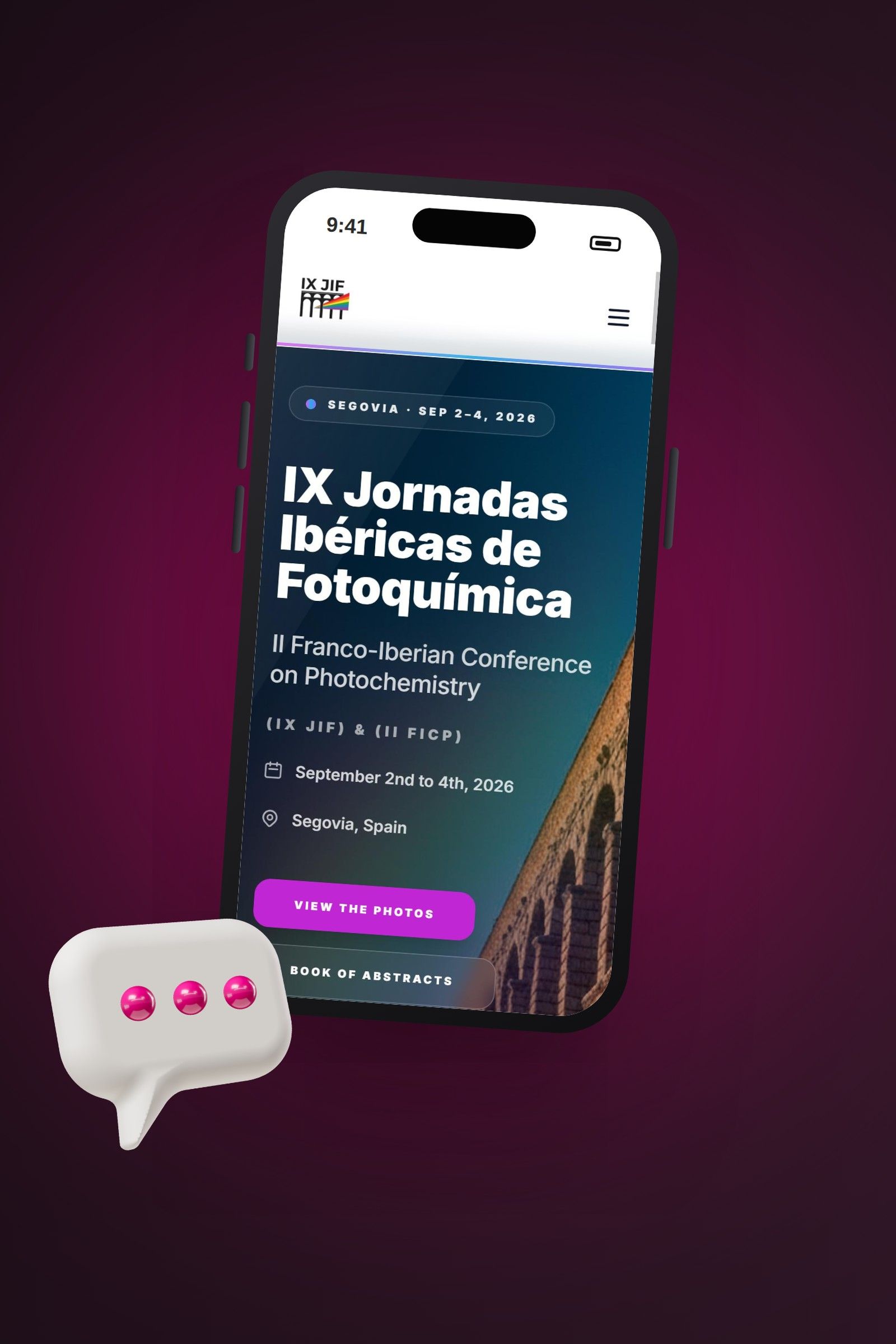JIF 2026: Web del congreso