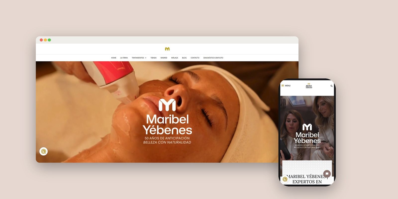 Maribel Yébenes: maqueta de su trabajo