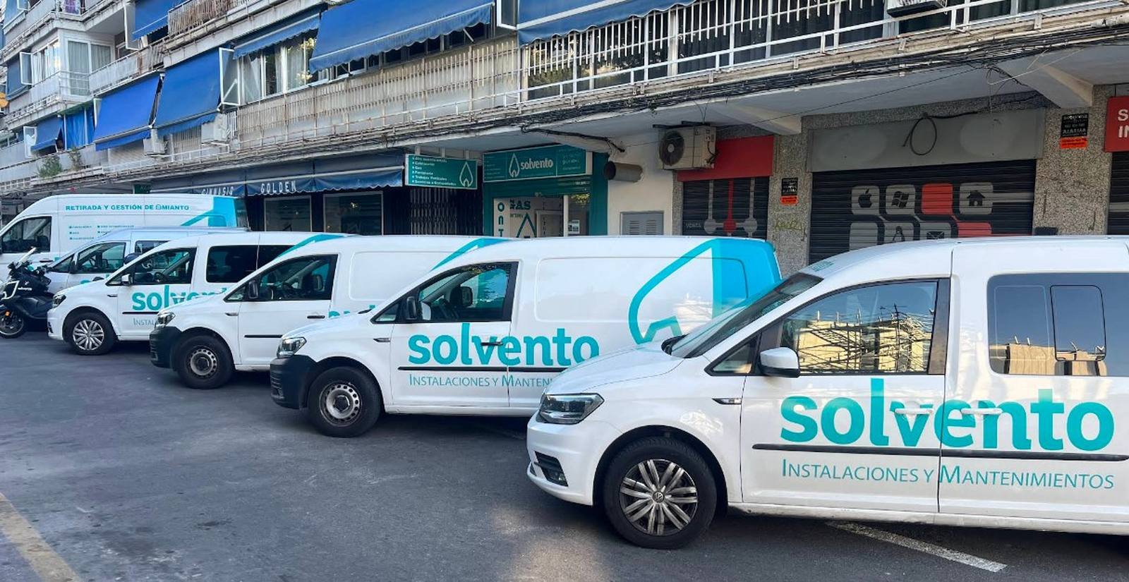 Solvento: maqueta de su trabajo