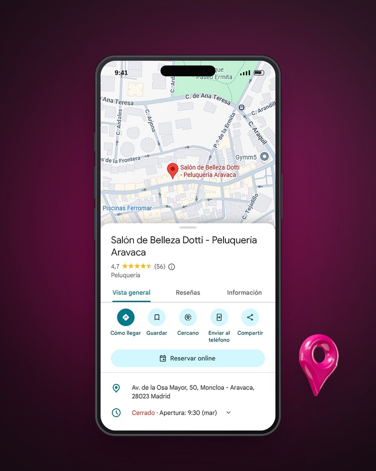 Dotti Peluquería: Ficha de Google