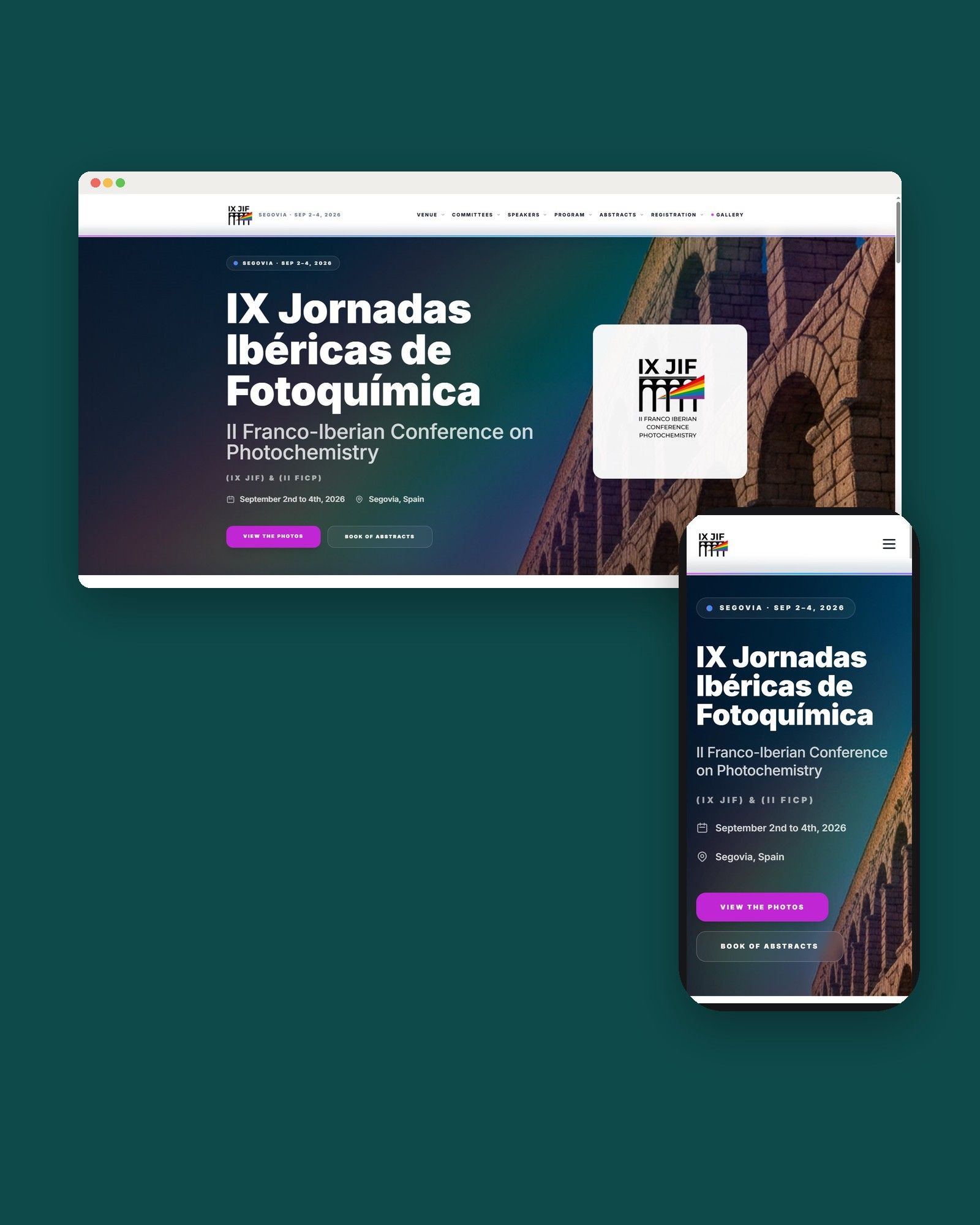 JIF 2026: Diseño web